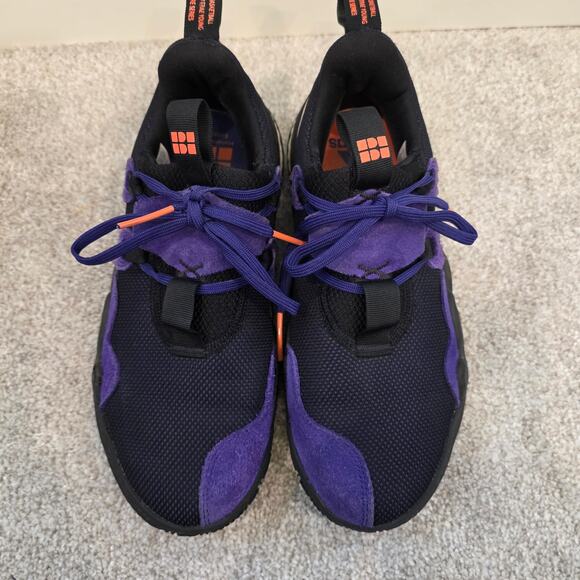 Adidas Harden Vol 6 Basketball Shoes Mens 8 Purple Black Boost Sneakers